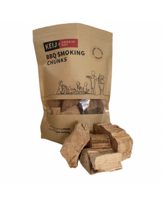 BBQ SMOKING CHUNKS HICKORY - 1500 GRAM