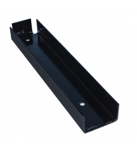 U-PROFIEL ZWART VOOR BETONPLATEN