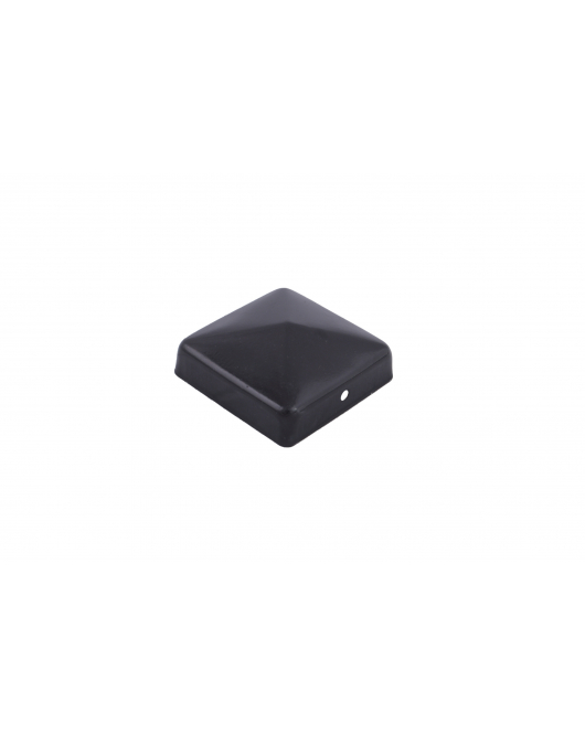 PAALORN.PIRAMIDE71X71MM ZWART