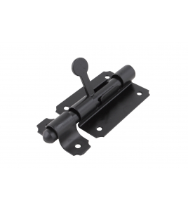 PLAATGRENDEL 80MM ZWART