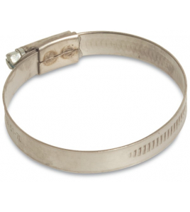 WORMSCHROEFSLANGKLEM RVS 304 40 MM X 60 MM TYPE W4 12 MM