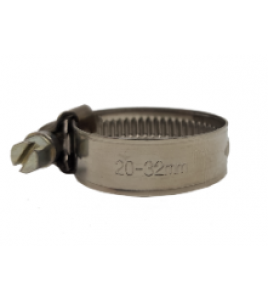 QUES SLANGKLEM RVS 20-32MM