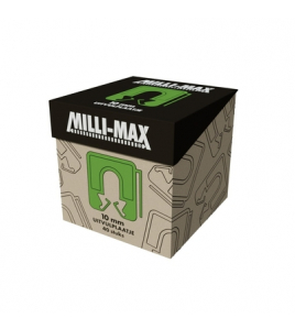 MILLI-MAX UITVULPLAATJE GROEN 10MM 40 STUKS