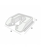 MILLI-MAX UITVULPLAATJE GROEN 10MM 40 STUKS