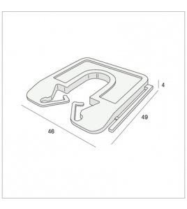 MILLI-MAX UITVULPLAATJE BLAUW 4MM 100 STUKS