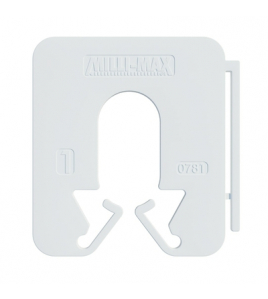 MILLI-MAX UITVULPLAATJE WIT 1MM 360 STUKS