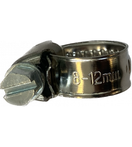 QUES SLANGKLEM RVS 8-12MM