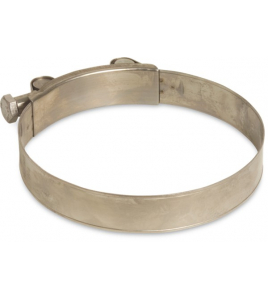 SLANGKLEM RVS 304 98 MM X 103 MM TYPE W4 SUPER 24 MM