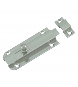 SX PROFIELSCHUIF VLAK 60MM VERNIKKELD