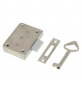 SX MEUBELSLOT 20MM VERNIKKELD