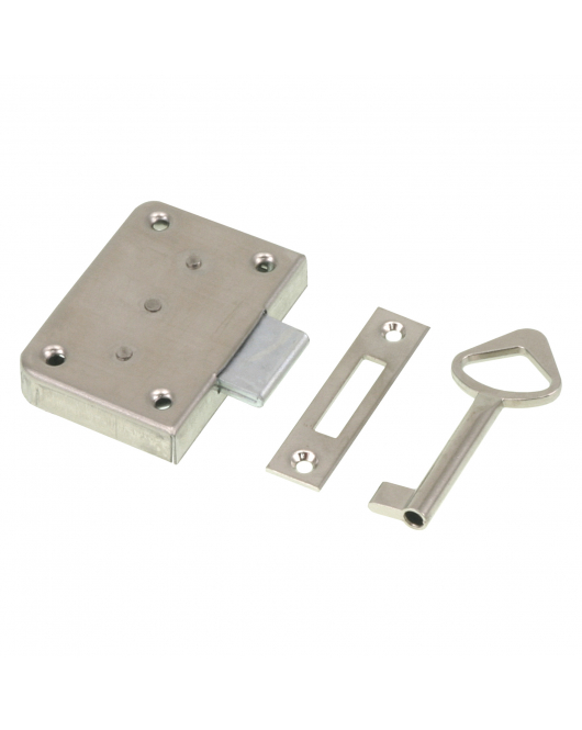 SX MEUBELSLOT 20MM VERNIKKELD