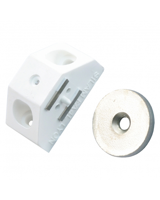 SX MAGNEETSLOT HOEK 4KG WIT