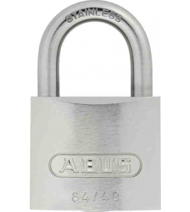 ABUS MESSING VERCHROOMD CILINDER HANGSLOT RVS BEUGEL ABUS MESSING VERCHROOMD CILINDER HANGSLOT RVS BEUGEL