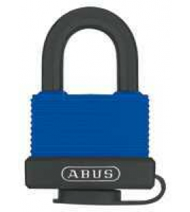 ABUS HANGSLOT MET STOFKAP EN RVS BEUGEL