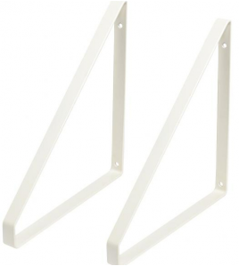 DURALINE PLANKDRAGER PLAT S/2 WIT 3MM 24X25,5CM