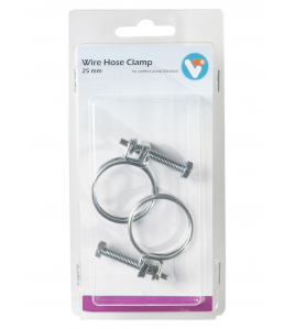 DRAADSLANGKLEM 25MM 2 STUKS