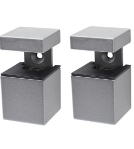 DURALINE CLIP CUBE MINI S/2 MAT ZILVER DURALINE CLIP CUBE MINI S/2 MAT ZILVER