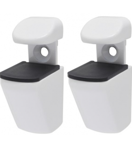 DURALINE CLIP MINI S/2 ALPINE WIT 9016 DURALINE CLIP MINI S/2 ALPINE WIT 9016
