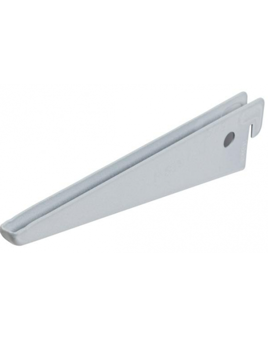 F-DRAGER DUBBEL MAT ZILVER 17CM