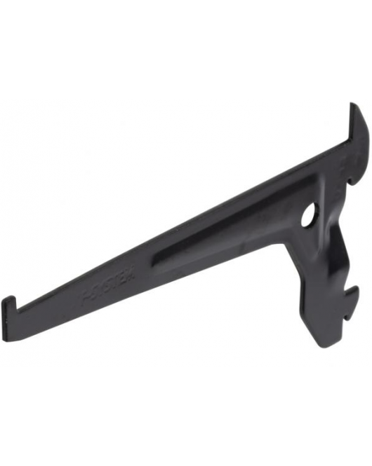 F-DRAGER ENKEL ZWART 20CM