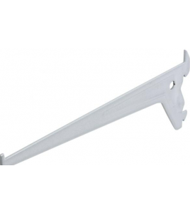 F-DRAGER ENKEL MAT ZILVER 30CM F-DRAGER ENKEL MAT ZILVER 30CM