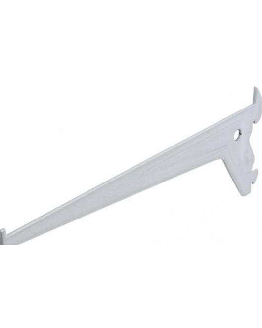 F-DRAGER ENKEL MAT ZILVER 25CM