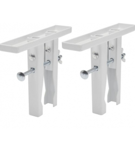 DURALINE PLANKDRAGER RADIATOR S/2 WIT