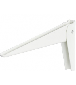 PLANKDRAGER OPVOUWBAAR WIT 30CM PLANKDRAGER OPVOUWBAAR WIT 30CM