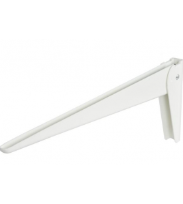 PLANKDRAGER OPVOUWBAAR WIT 40CM PLANKDRAGER OPVOUWBAAR WIT 40CM