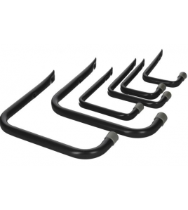 DURALINE HAAKSET VOORDEELPAK J-HAKEN ENKEL GRIJS