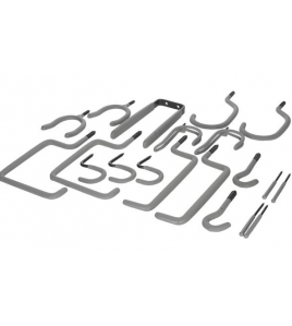 DURALINE HAAKSET VOORDEELPAK (BL) GRIJS