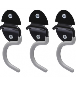 DURALINE BEZEMHAAKJES S/3 GRIJS DURALINE BEZEMHAAKJES S/3 GRIJS