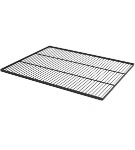 DURALINE STORAGE DRAADPLANK ZWART METAAL 56,9X45CM