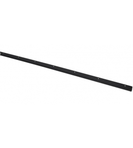 DURALINE STORAGE BOVEN RAIL ZWART 130CM