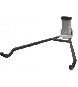 DURALINE TRACK HAAK VOOR FIETS MAT ZILVER