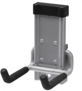 DURALINE TRACK HAAK VOOR BEZEM MAT ZILVER