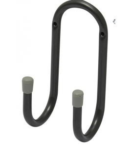 DURALINE J-HAAK BUIS DUBBEL GRIJS 16X7,5CM