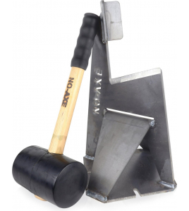 NO-AXE HOUTKLOVER BLANK STAAL MET HAMER