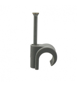 UNIVERSEEL SPIJKERCLIP 8-10MM GRIJS 100ST