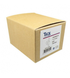 UNIVERSEEL SPIJKERCLIP 11-15MM GRIJS 100ST