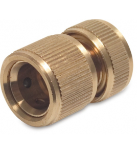 AANSLUITING MESSING 12-15 MM KNEL X VROUWELIJK KLIK TYPE MET WATERSTOP