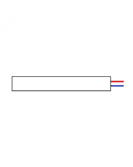 25 METER BELKABEL 2X0,6-QMM WIT