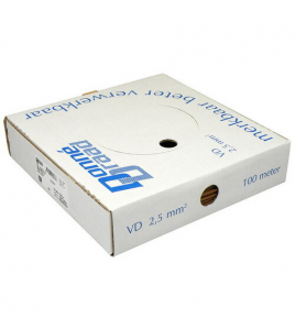 VD DRAAD 2.5QM DS.100M BRUIN DONNE