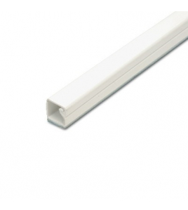 2MTR.LEIDINGLIJST DK 10X10+PLAK WT