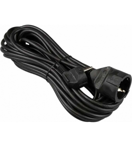 VERLENGSNOER 10 METER 3X1.5MM + RA ZWART