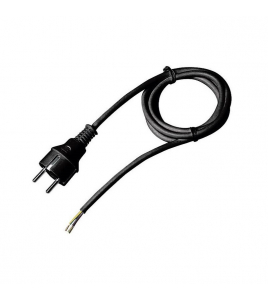 AANSLUITSNOER 3X1,5Q 1,5M VINYL ZWT