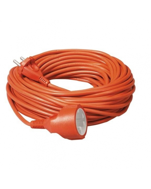 TUINVERLENGSNOER 2X1 33MTR ORANJE