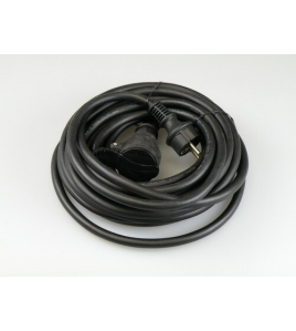 VERLENGSNOER 10METER NEOPREEN 3X2,5MM H07RN-F ZWART