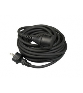 VERLENGSNOER 10 METER NEOPREEN 3X1,5MM H07RN-F ZWART