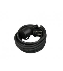 VERLENGSNOER 5 METER NEOPREEN 3X1,5MM H07RN-F ZWART